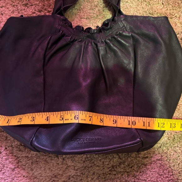 Leather Lucky Brand cross body bag - Picture 5 of 7